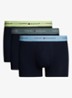 Boxershorts met logoband in 3-pack - Lime