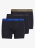 Boxershorts met logoband in 3-pack - Blauw