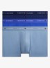 Boxershorts met logoband in 3-pack - Donkerblauw