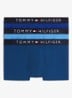 Boxershorts met logoband in 3-pack - Blauw