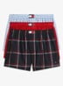 Boxershorts met logoband in 3-pack - Rood
