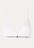 Bralette met logoband - Wit