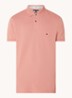 Core regular fit polo van piqué katoen met logoborduring - Teaberry blossom / roze