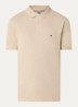 Core regular fit polo van piqué katoen met logoborduring - Sandalwood  / beige