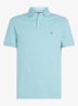 Core regular fit polo van piqué katoen met logoborduring - Tradewinds aqua / blauw