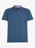 Core regular fit polo van piqué katoen met logoborduring - Aegean sea / blauw