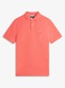 Core regular fit polo van piqué katoen met logoborduring - Vintage Red