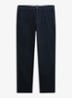 Denton slim-straight fit chino van corduroy - Blauw