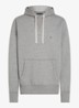 Essential hoodie met logoborduring - Grijsmele