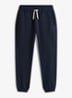 Essential joggingbroek met logoborduring - Blauw