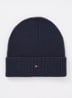 Flag Pima grofgebreide muts met logo - Donkerblauw