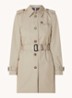 Heritage trenchcoat met ceintuur en steekzakken - Taupe
