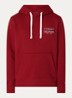 Hoodie met logo - Cranberryrood