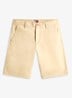 Korte broek in katoenblend - Beige