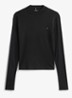 Longsleeve met col - Zwart
