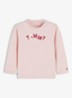 Longsleeve met logo - Roze