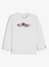 Longsleeve met logo - Wit