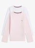 Longsleeve met logoborduring in 2-pack - Wit