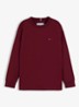 Longsleeve met logoborduring - Rood