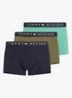Original boxershorts met logoband in 3-pack - Donkerblauw
