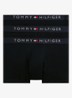 Original boxershorts met logoband in 3-pack - Middenblauw