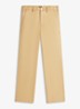 Otis straight fit chino met steekzakken - Khaki