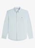 Oxford regular fit overhemd met logo - Lichtgroen