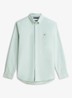 Oxford regular fit overhemd met logo - Groen