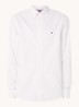 Oxford regular fit overhemd met streepprint - Beige