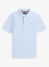 Polo van piqué katoen - Sweet Blue-C3Q / Lichtblauw