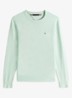 Pullover met logo - Mint