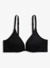 Push-up bh met beugelondersteuning - Zwart