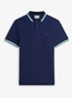 Regular fit overhemd met gestreept detail - Donkerblauw