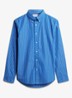 Regular fit overhemd met streepprint - Donkerblauw
