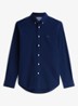 Regular fit overhemd van flanel - Carbon Navy-DCC / Blauw