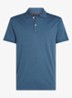 Regular fit polo met logo - Staalblauw