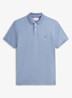 Regular fit polo met logo - Royalblauw