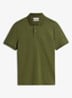 Regular fit polo met logo - Huntsman Green-MT1 / Groen