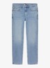 Ryan slim leg jeans met steekzakken - Indigo