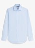 Slim fit overhemd met button down kraag - Lichtblauw
