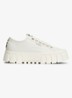 Sneaker met logo - Ivoor