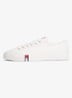 Sneaker met logo - Gebroken wit