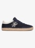Sneaker met opengewerkt dessin - Donkerblauw