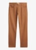 Straight fit chino met paspelzakken - Orange