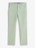 Straight fit chino met steekzakken - Lichtgroen