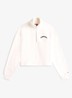 Sweater in katoenblend - Gebroken wit