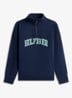 Sweater in katoenblend - Dark Night Navy-C1G