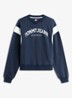 Sweater met logo - Donkerblauw