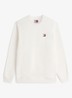 Sweater met logo - Gebroken wit