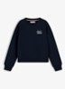 Sweater met logo - Donkerblauw